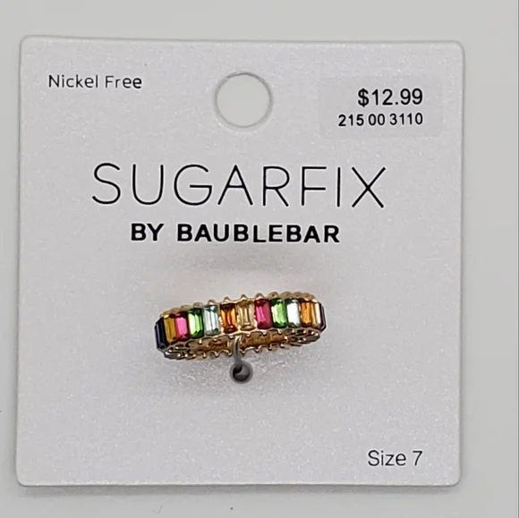 Sugarfix by Baublebar Gemstone Ring Size 7 - Picture 3 of 4